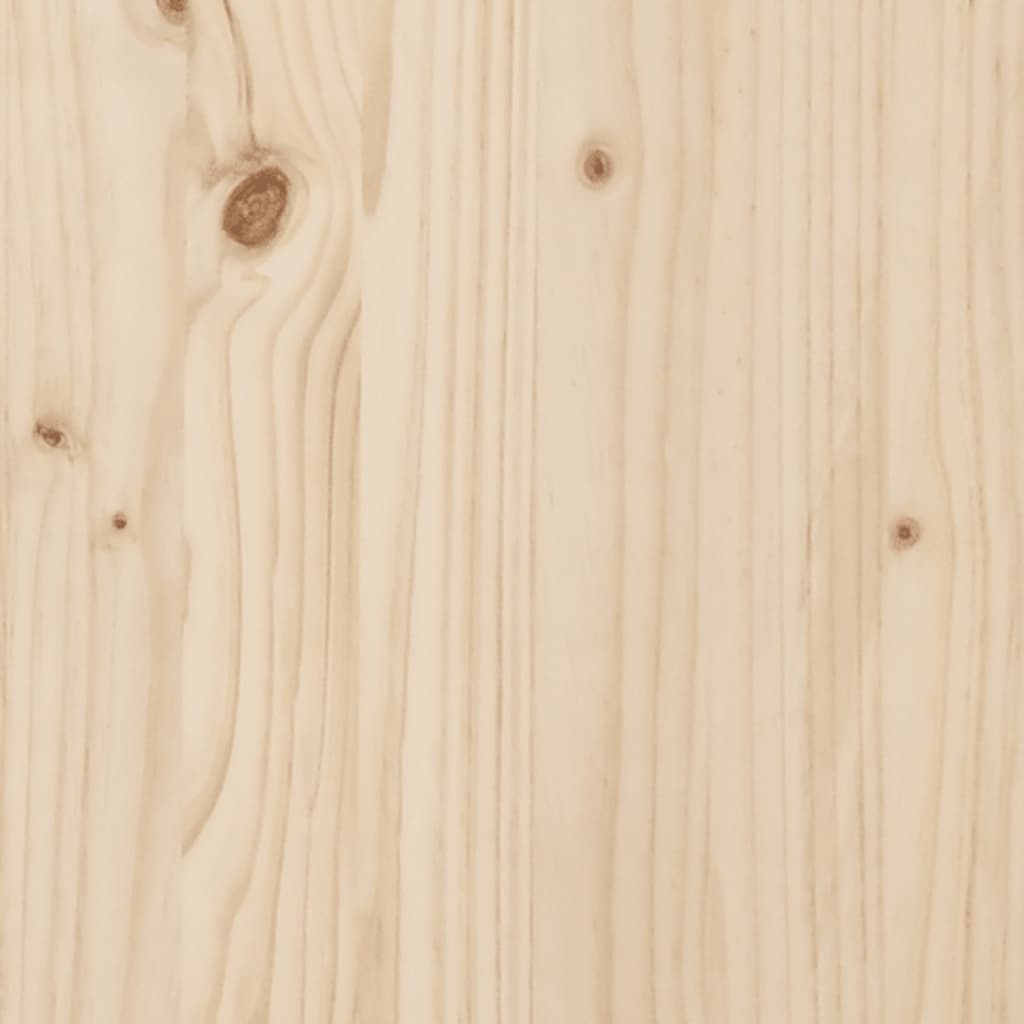 Høybed for hage 199,5x40x39 cm heltre furu