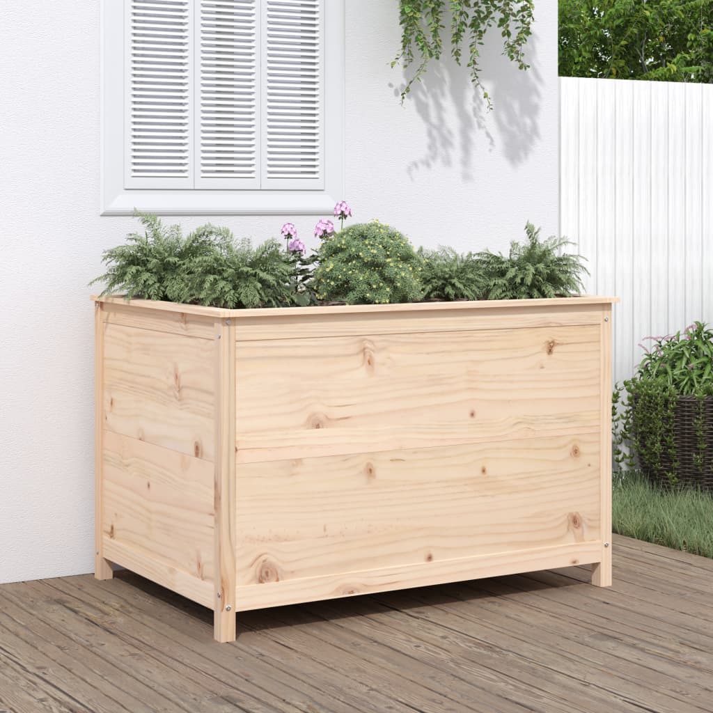 Høybed for hage 119,5x82,5x78 cm heltre furu