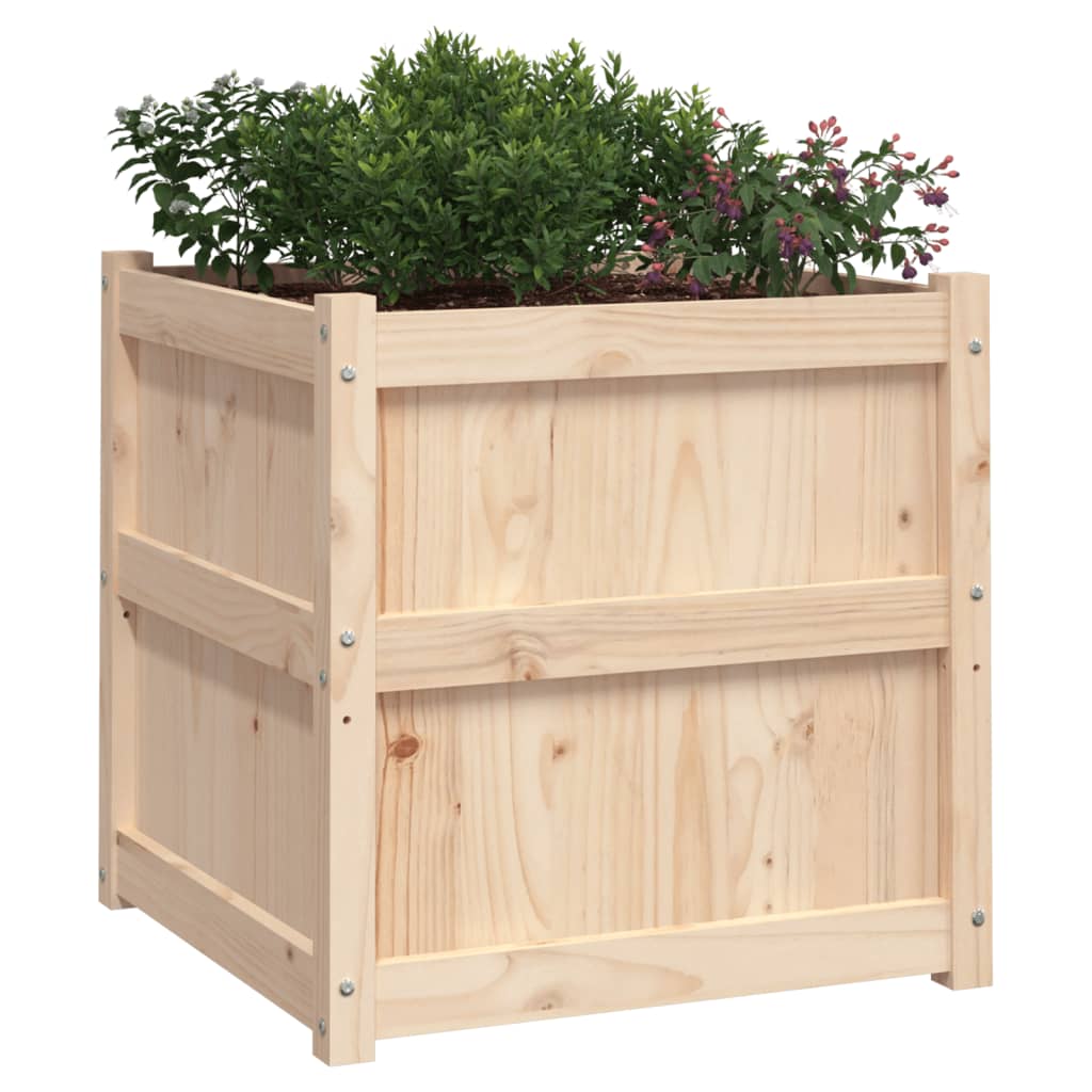 Plantekasse 60x60x60 cm heltre furu