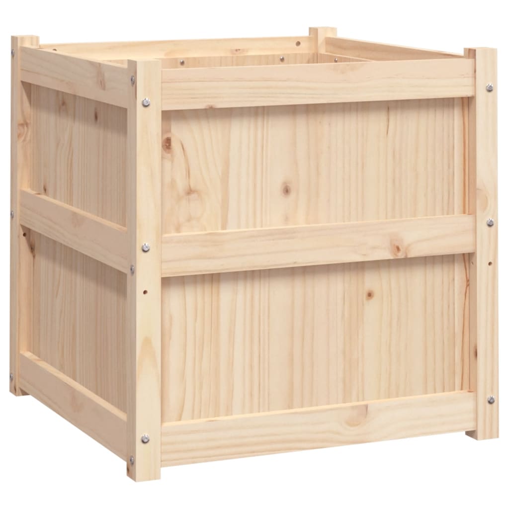 Plantekasse 60x60x60 cm heltre furu