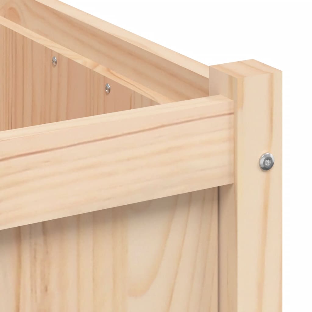 Plantekasse 60x60x60 cm heltre furu
