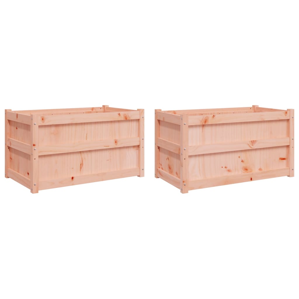 Hageplantekasse 2 stk heltre douglasgran