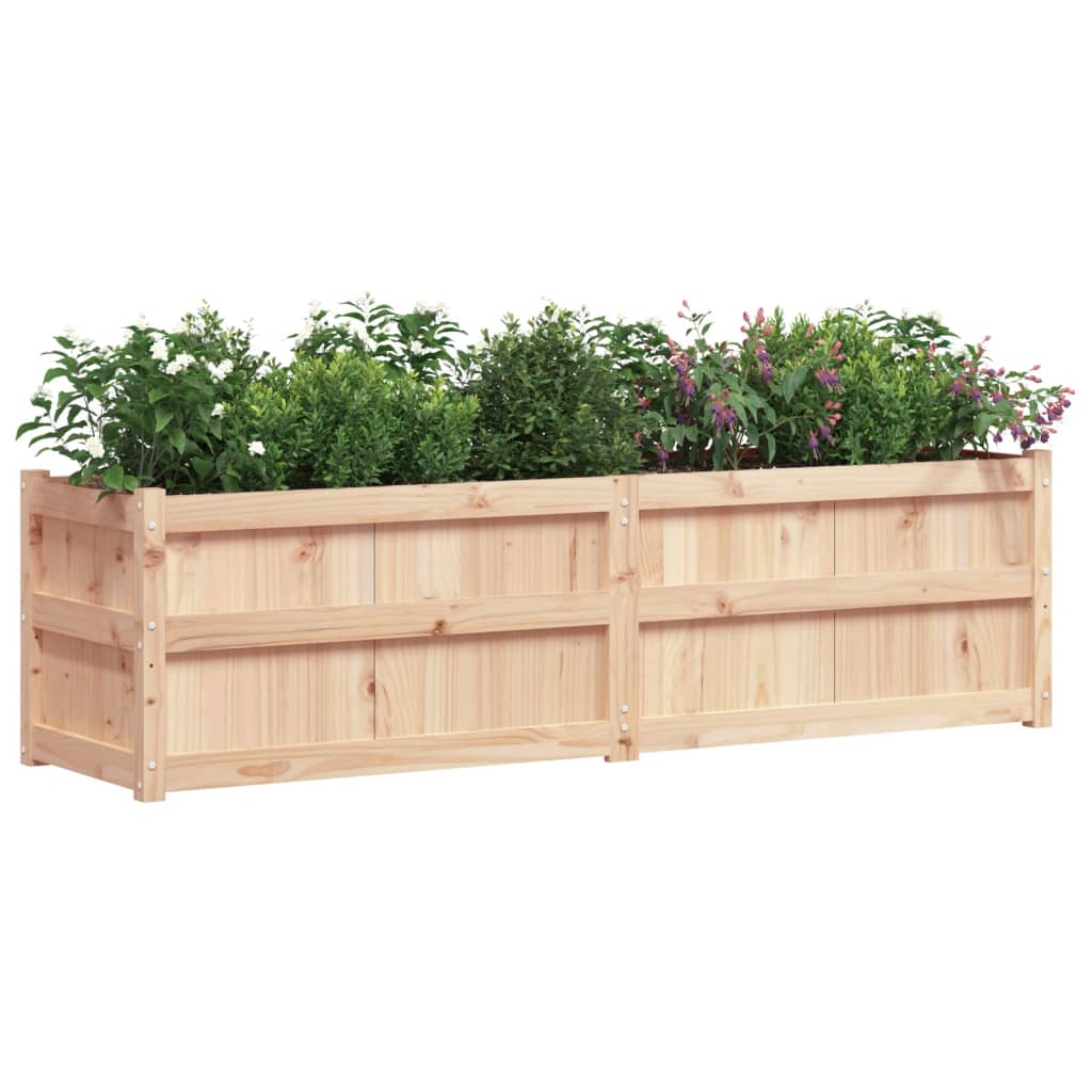 Hageplantekasse 180x50x50 cm heltre furu