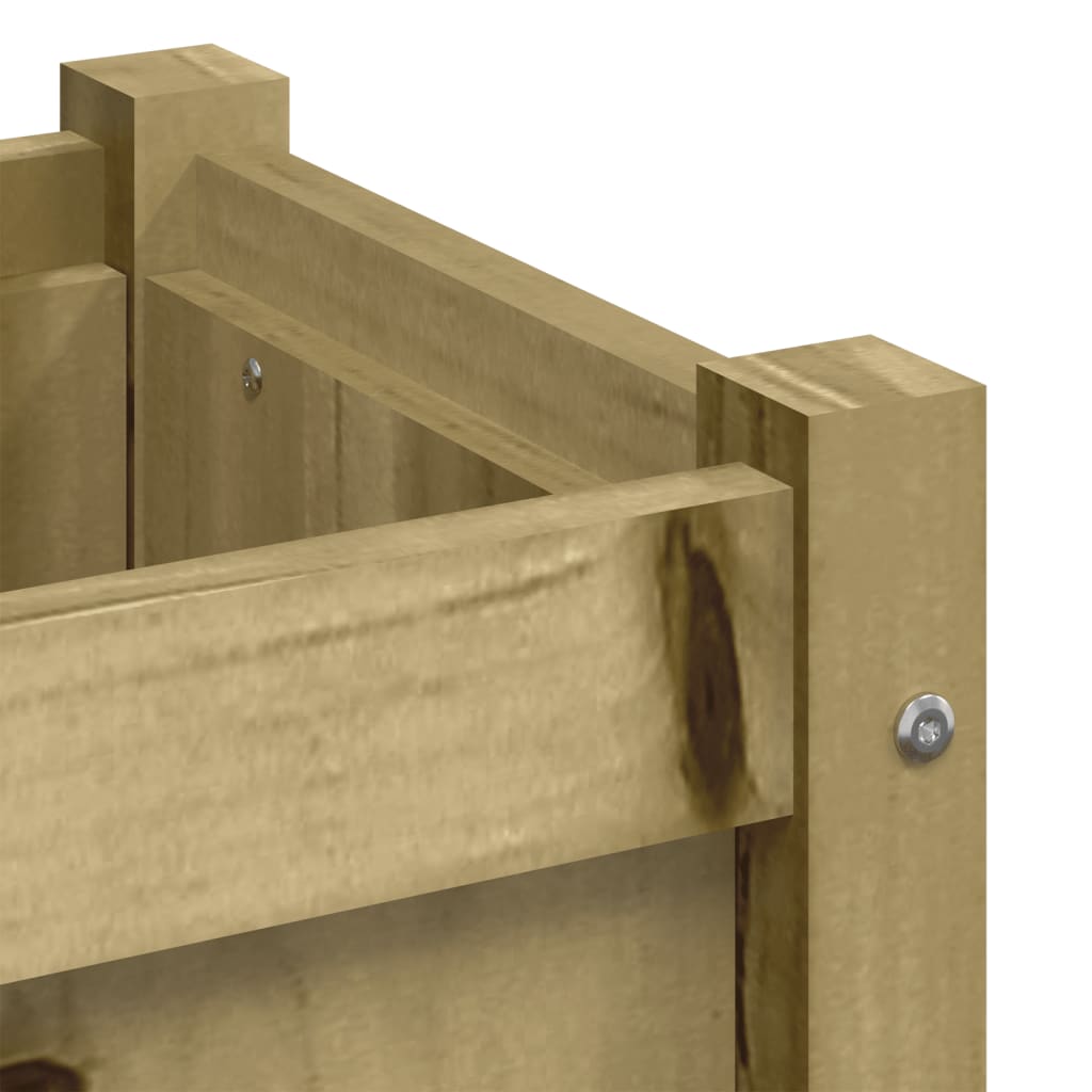 Hageplantekasse med ben 70x31x70 cm impregnert furu