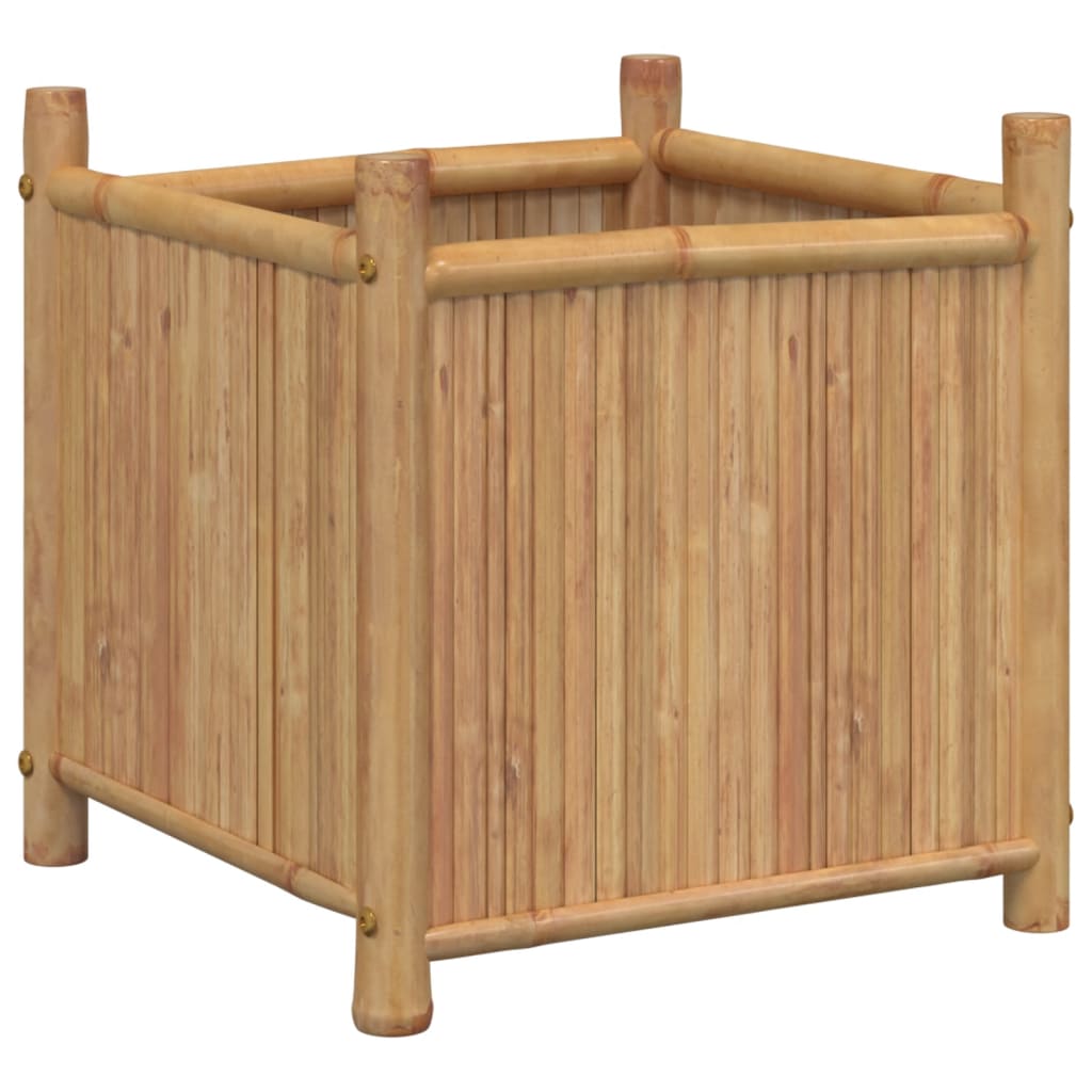 Plantekasse 50x50x50 cm bambus