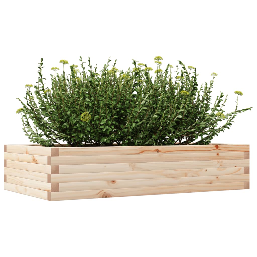 Plantekasse 110x60x23 cm heltre furu