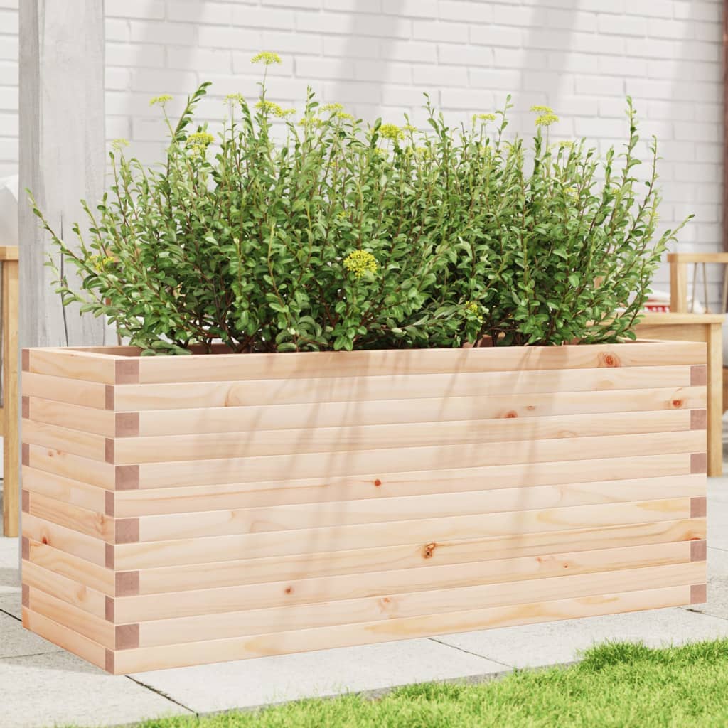 Plantekasse 110x40x45,5 cm heltre furu