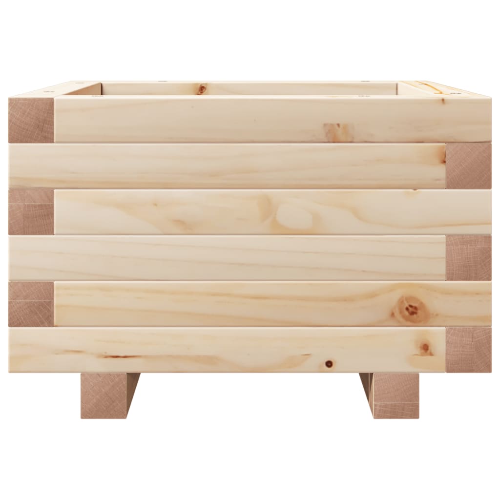 Plantekasse 40x40x26,5 cm heltre furu