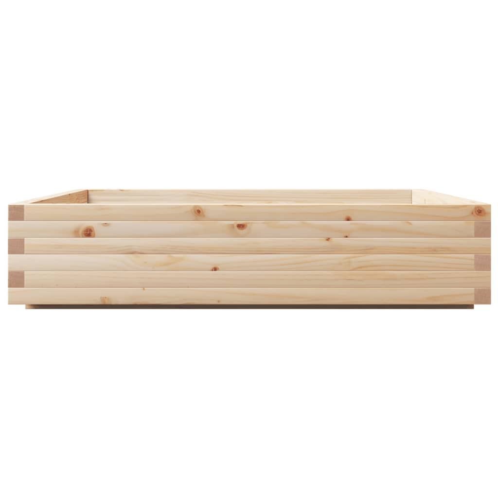 Plantekasse 110x110x26,5 cm heltre furu