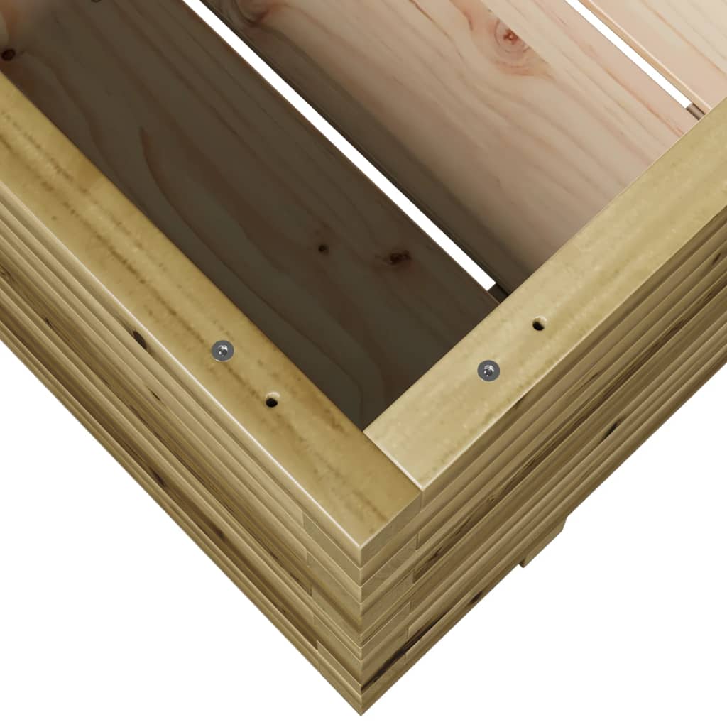 Plantekasse 90x60x49,5 cm impregnert furu