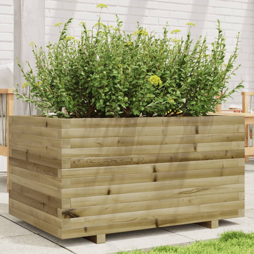 Plantekasse 90x60x49,5 cm impregnert furu