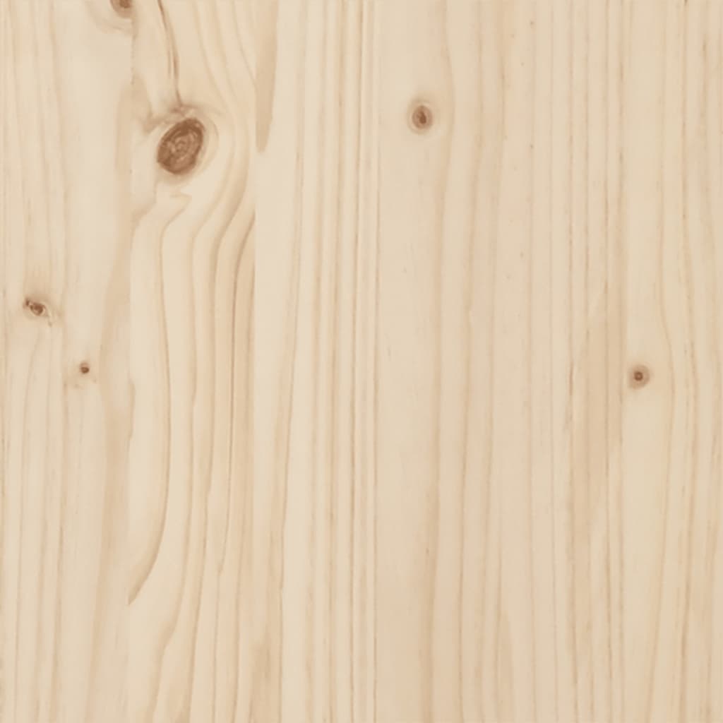 Plantekasse 110x110x46 cm heltre furu