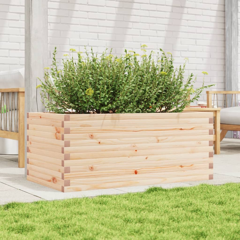Plantekasse 110x60x46 cm heltre furu