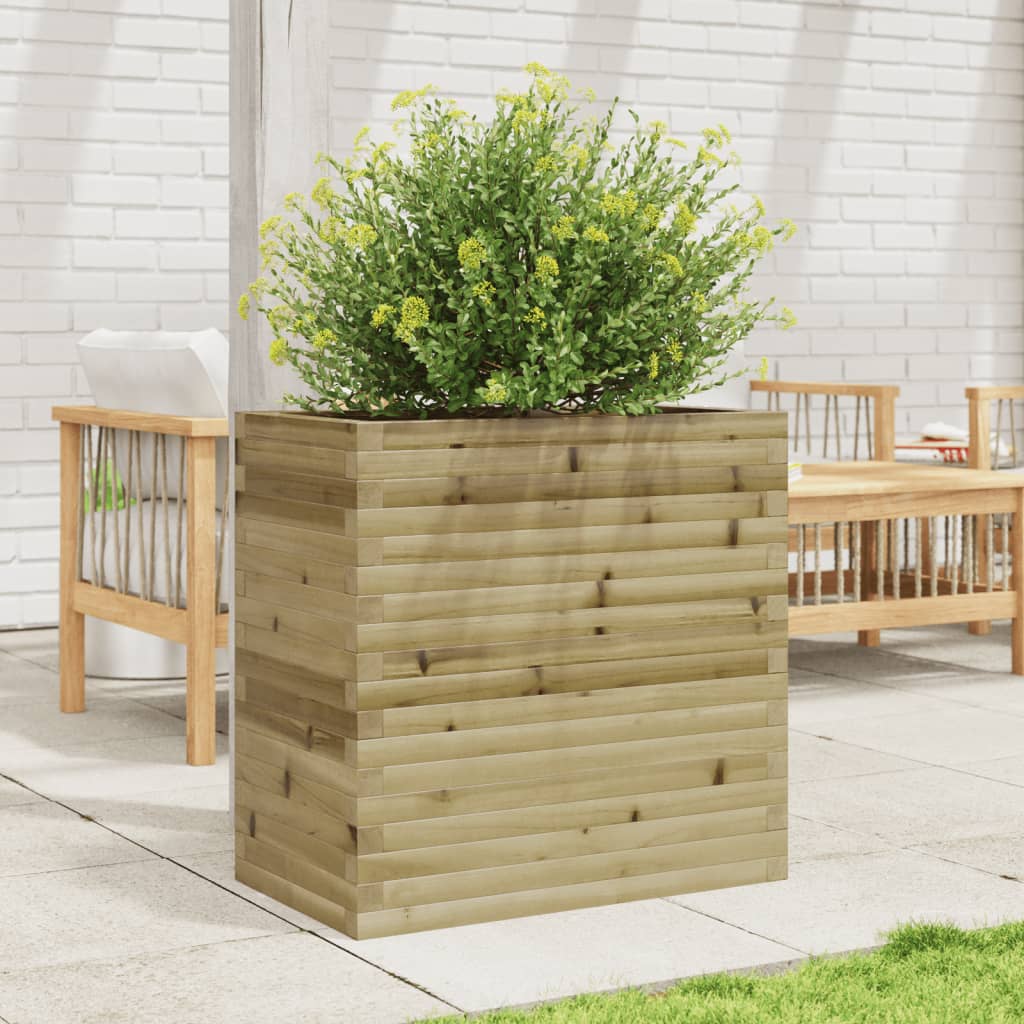 Plantekasse 70x40x68,5 cm impregnert furu