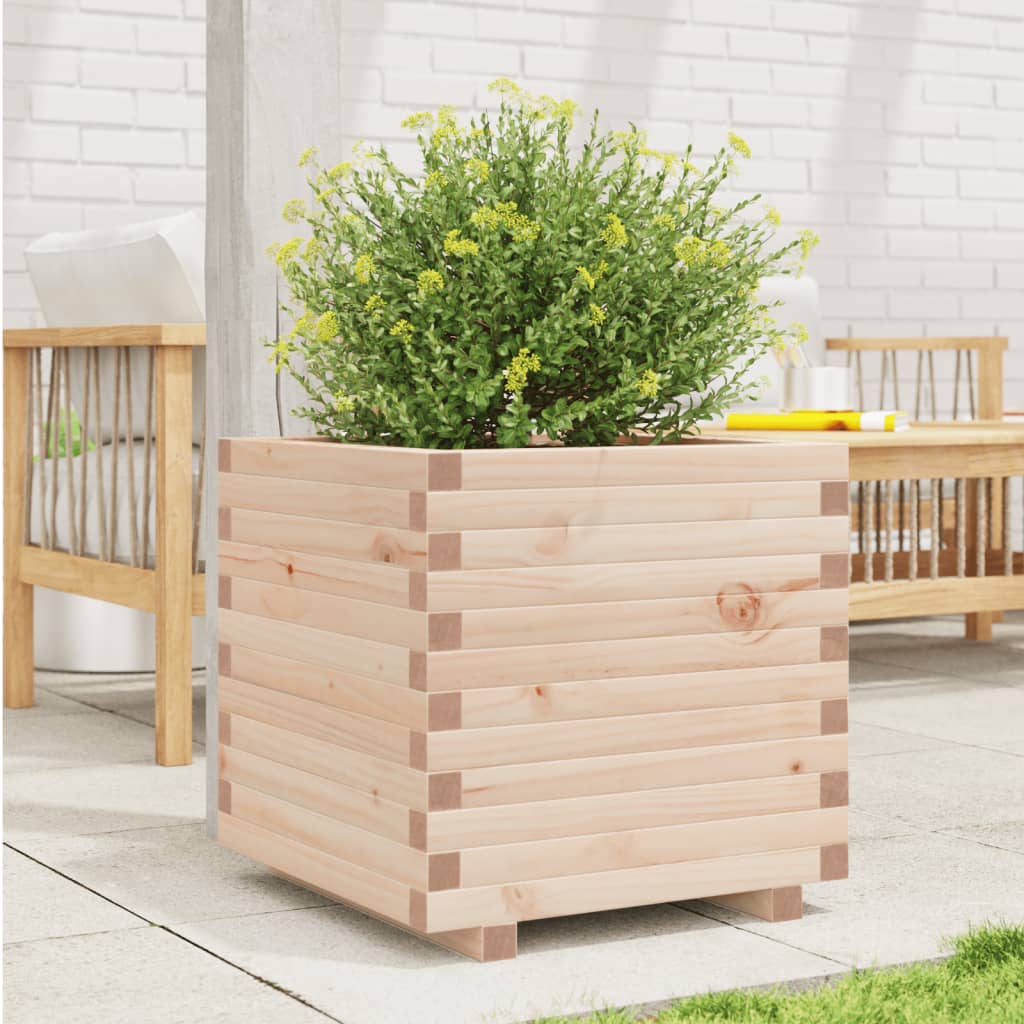 Plantekasse 50x50x49,5 cm heltre furu