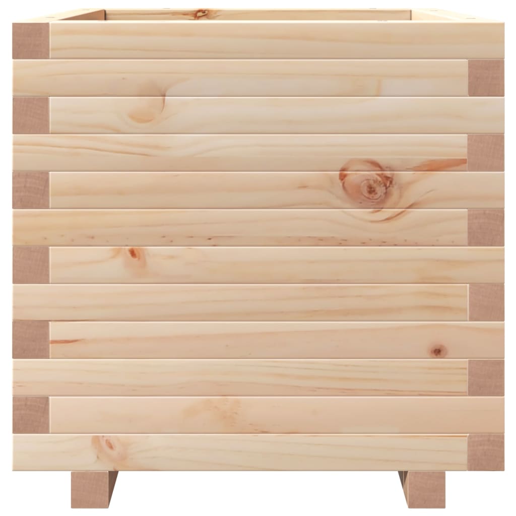 Plantekasse 50x50x49,5 cm heltre furu