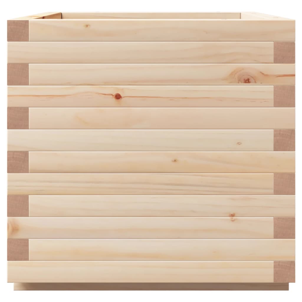 Plantekasse 50x50x49,5 cm heltre furu