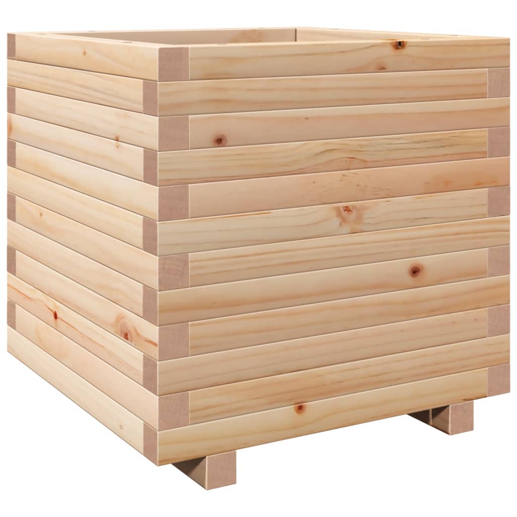 Plantekasse 50x50x49,5 cm heltre furu