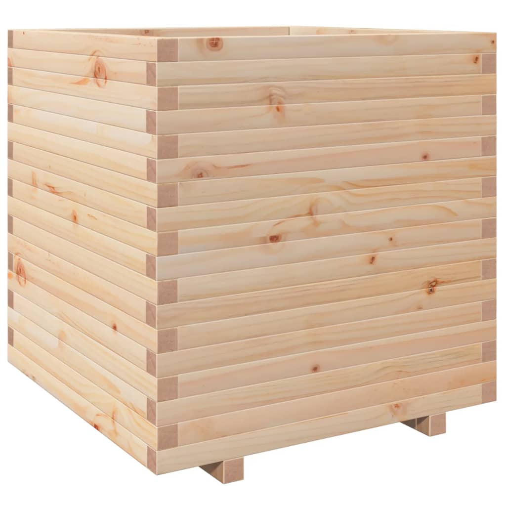 Plantekasse 70x70x72,5 cm heltre furu