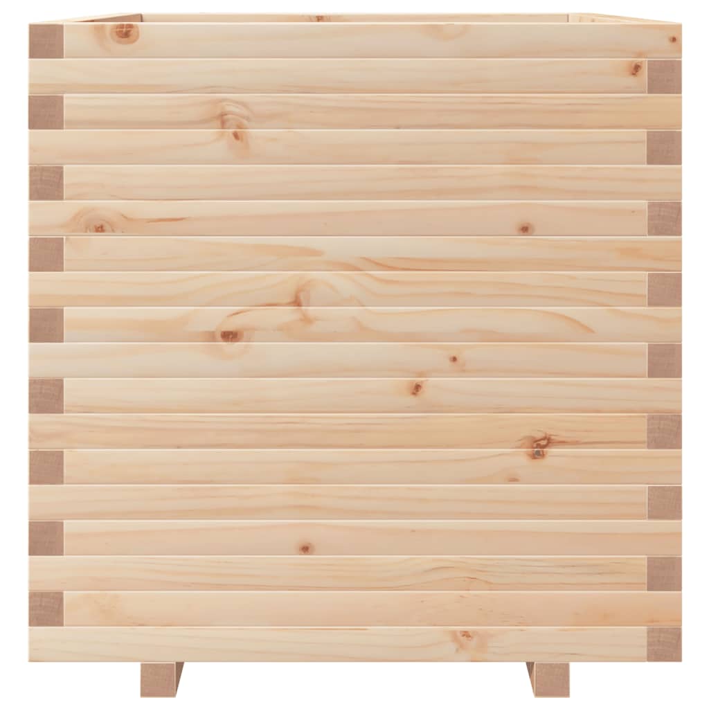 Plantekasse 70x70x72,5 cm heltre furu