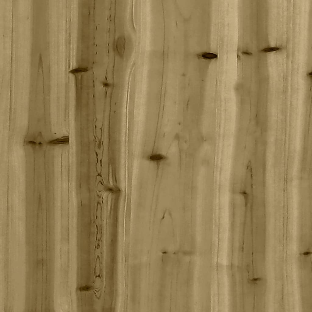 Plantekasse 60x60x72 cm impregnert furu