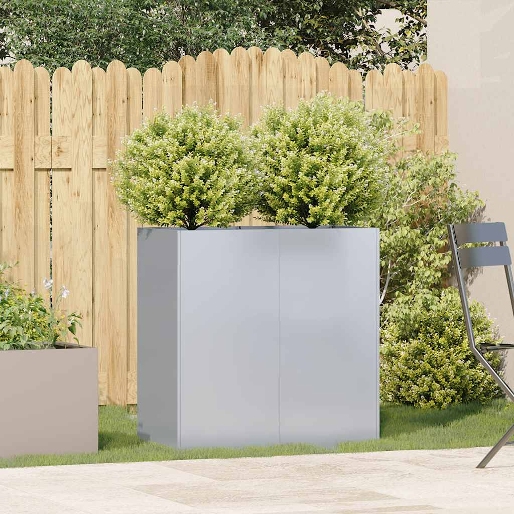 Plantekasse 80x40x80 cm galvanisert stål