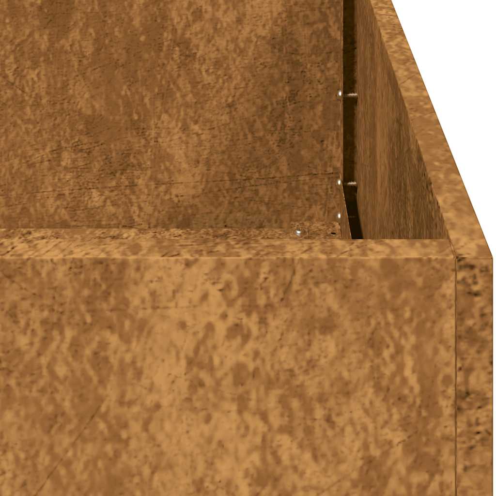 Plantekasse rust 120x40x80 cm forvitringsstål