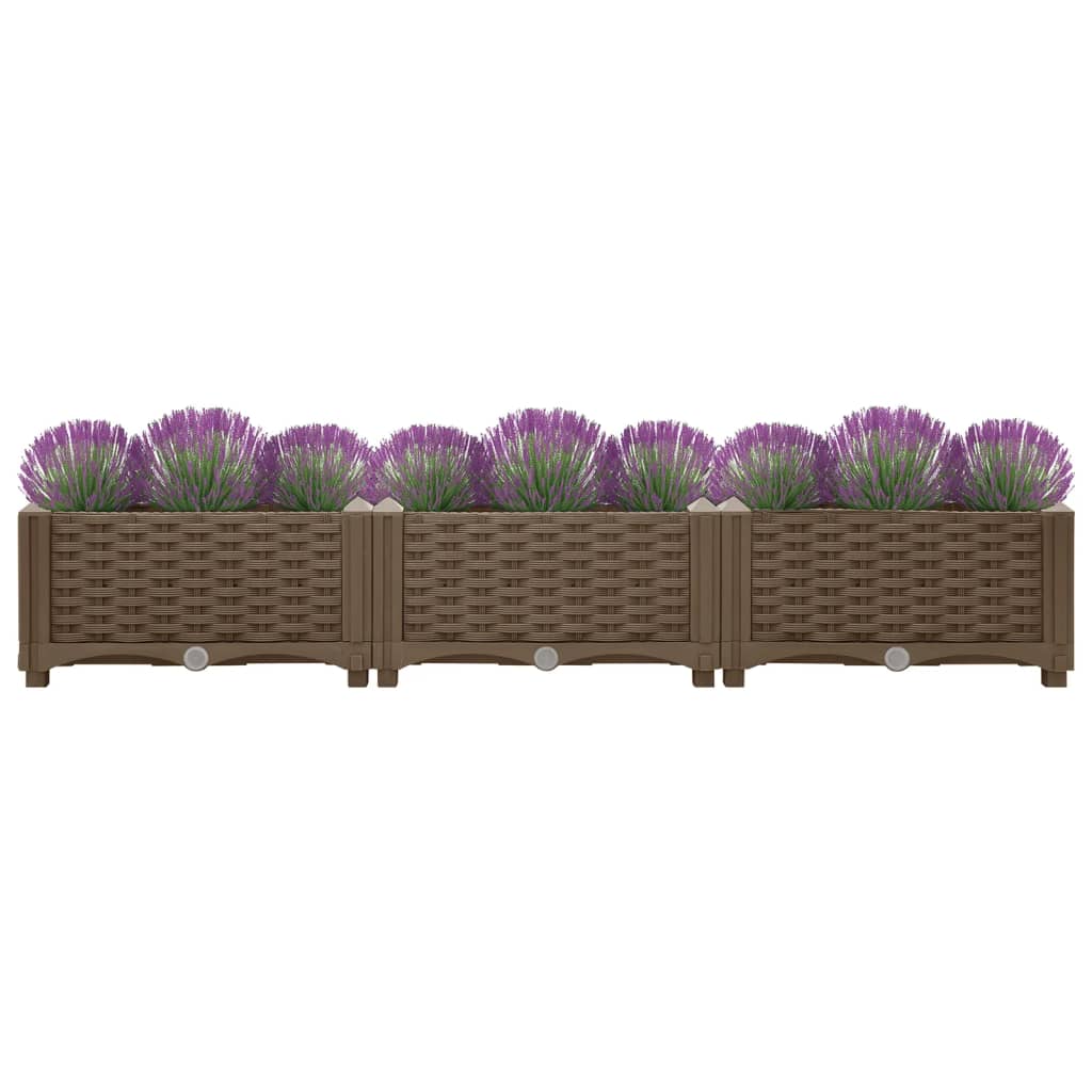 Høybed 120x40x23 cm polypropylen