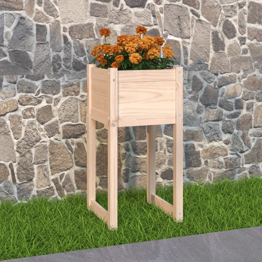 Plantekasse 40x40x81 cm heltre furu