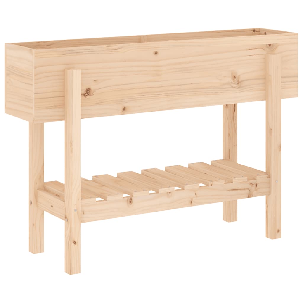 Høybed for hage 101x30x69 cm heltre furu