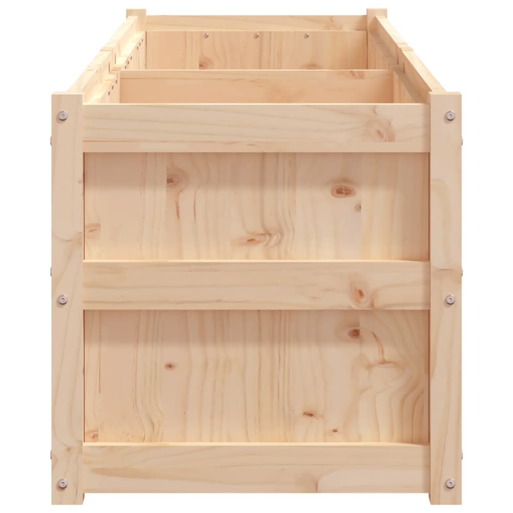 Hageplantekasse 180x50x50 cm heltre furu