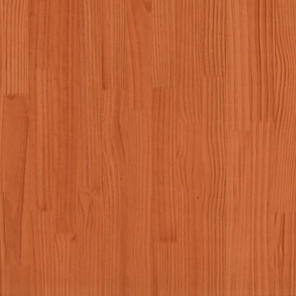 Hageplantekasse voksbrun 180x50x50 cm heltre furu