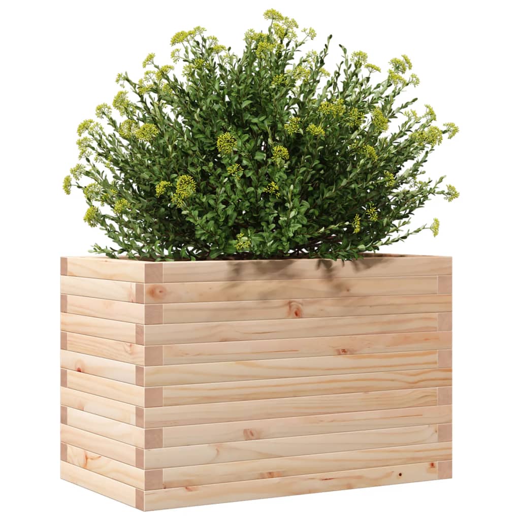 Plantekasse 70x40x45,5 cm heltre furu