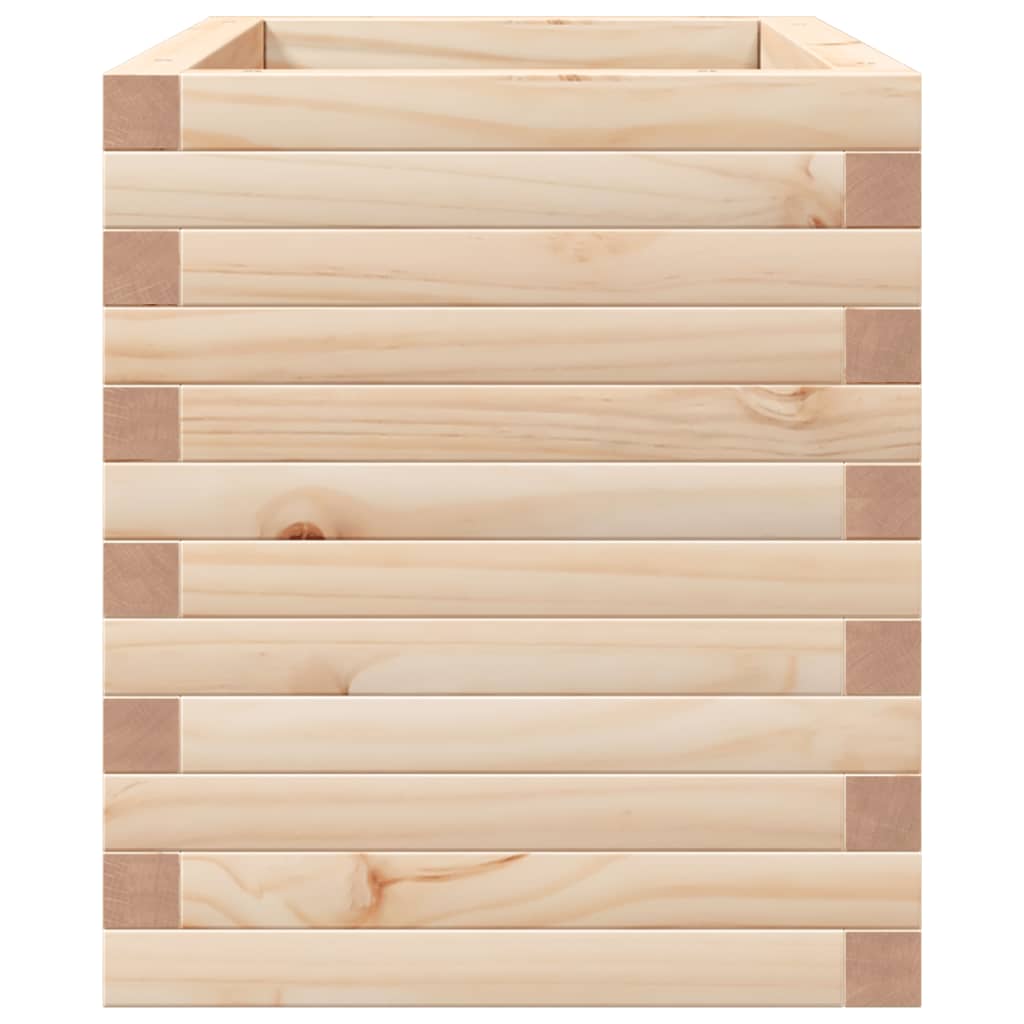 Plantekasse 70x40x45,5 cm heltre furu