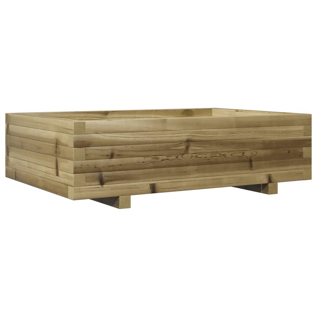 Plantekasse 90x60x26,5 cm impregnert furu