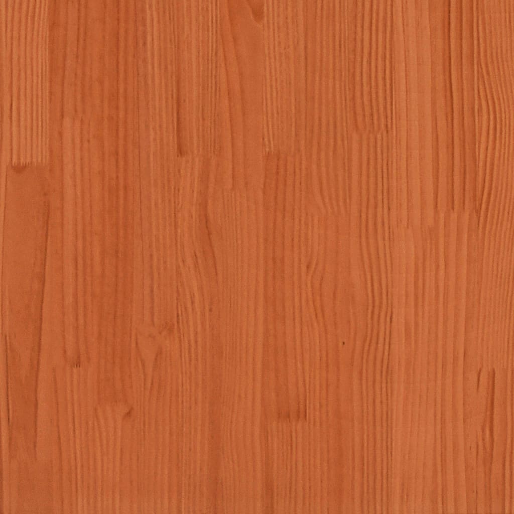 Plantekasse voksbrun 110x40x49,5 cm heltre furu