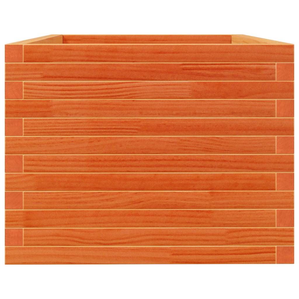 Plantekasse voksbrun 90x60x49,5 cm heltre furu