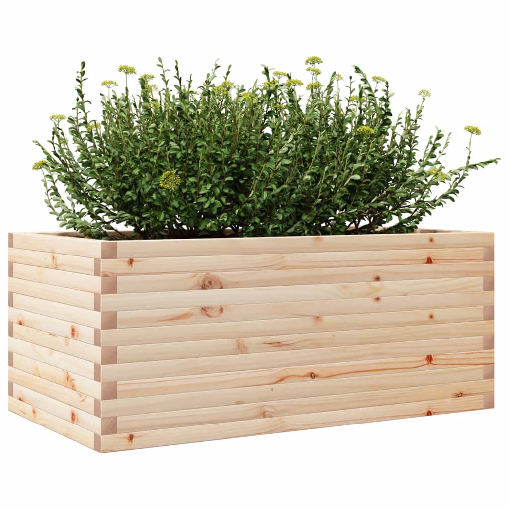 Plantekasse 110x60x46 cm heltre furu