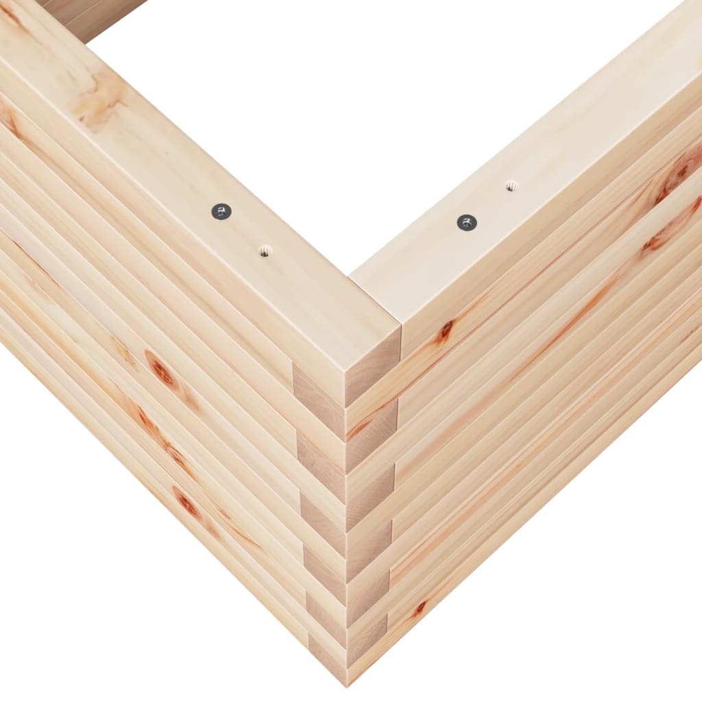 Plantekasse 110x60x46 cm heltre furu