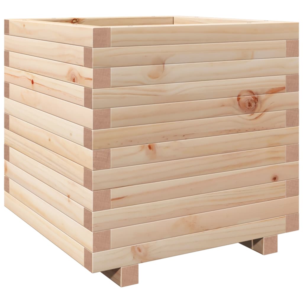 Plantekasse 50x50x49,5 cm heltre furu
