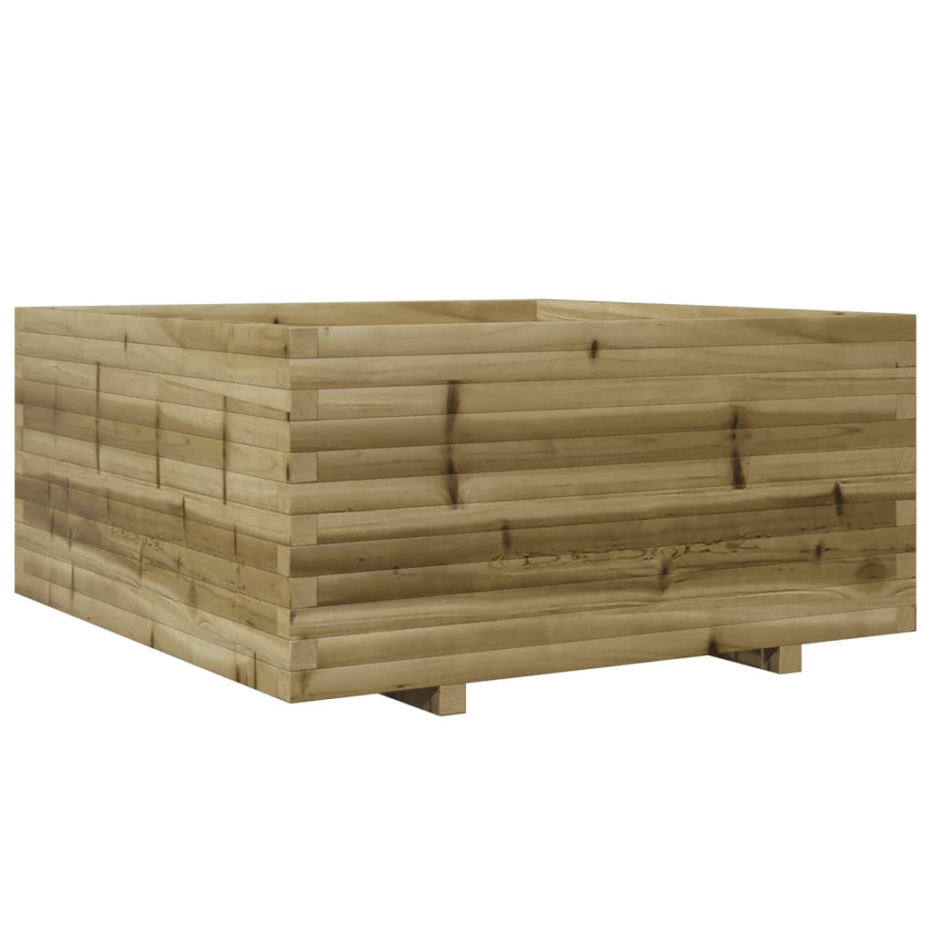 Plantekasse 100x100x49,5 cm impregnert furu