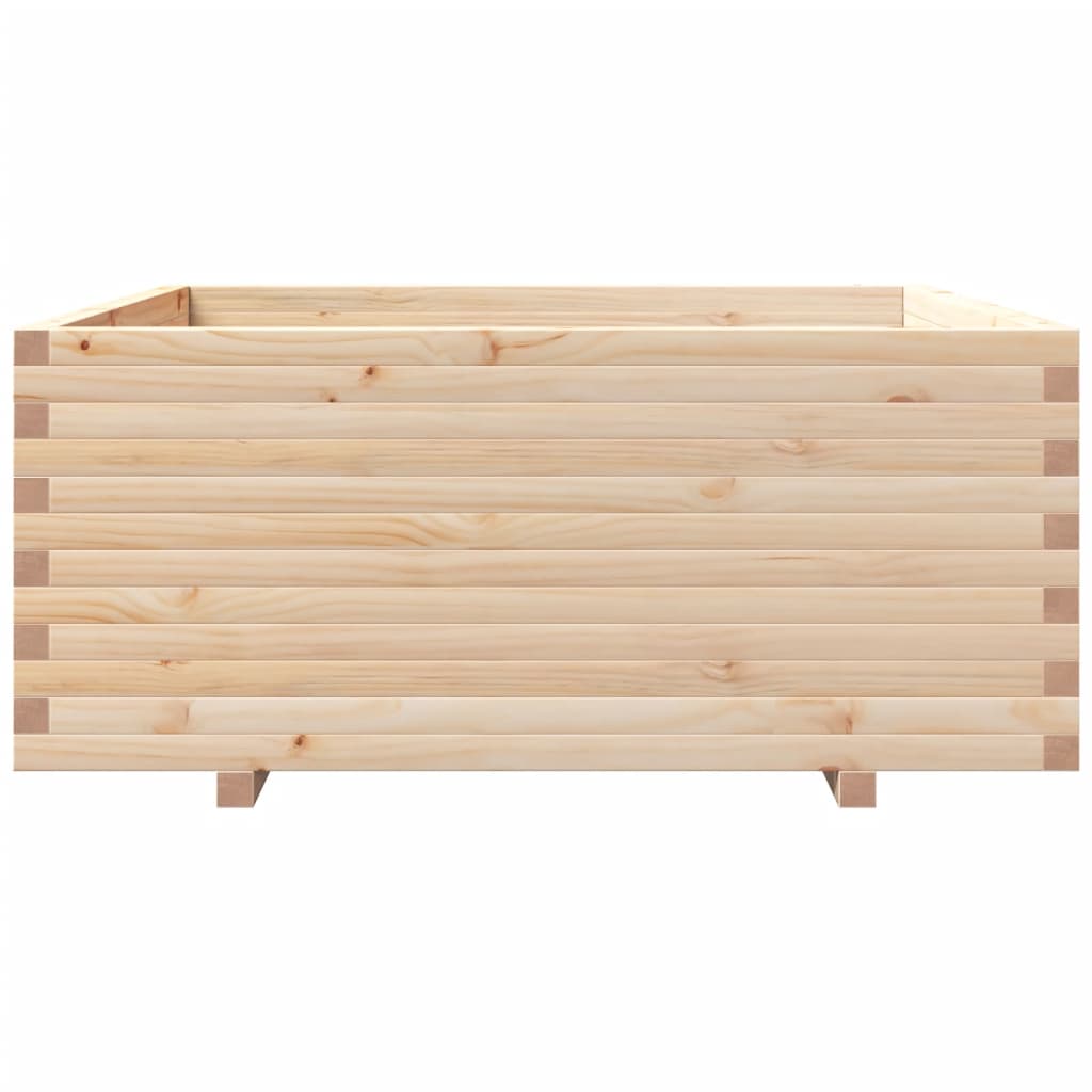 Plantekasse 110x110x49,5 cm heltre furu