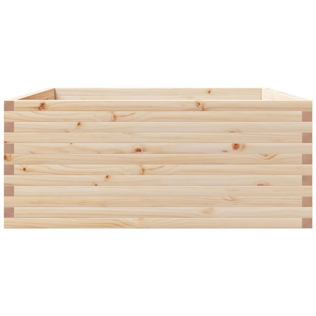 Plantekasse 110x110x49,5 cm heltre furu