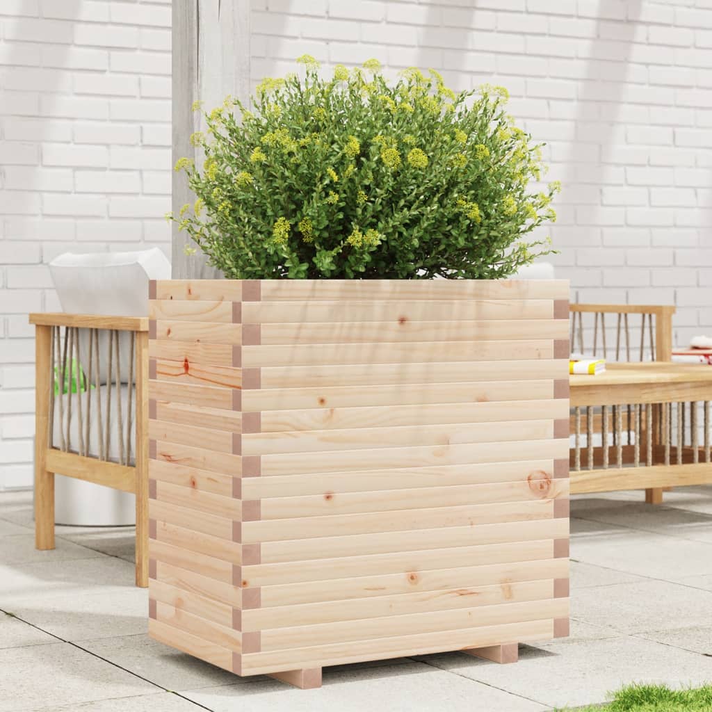 Plantekasse 70x40x72,5 cm heltre furu
