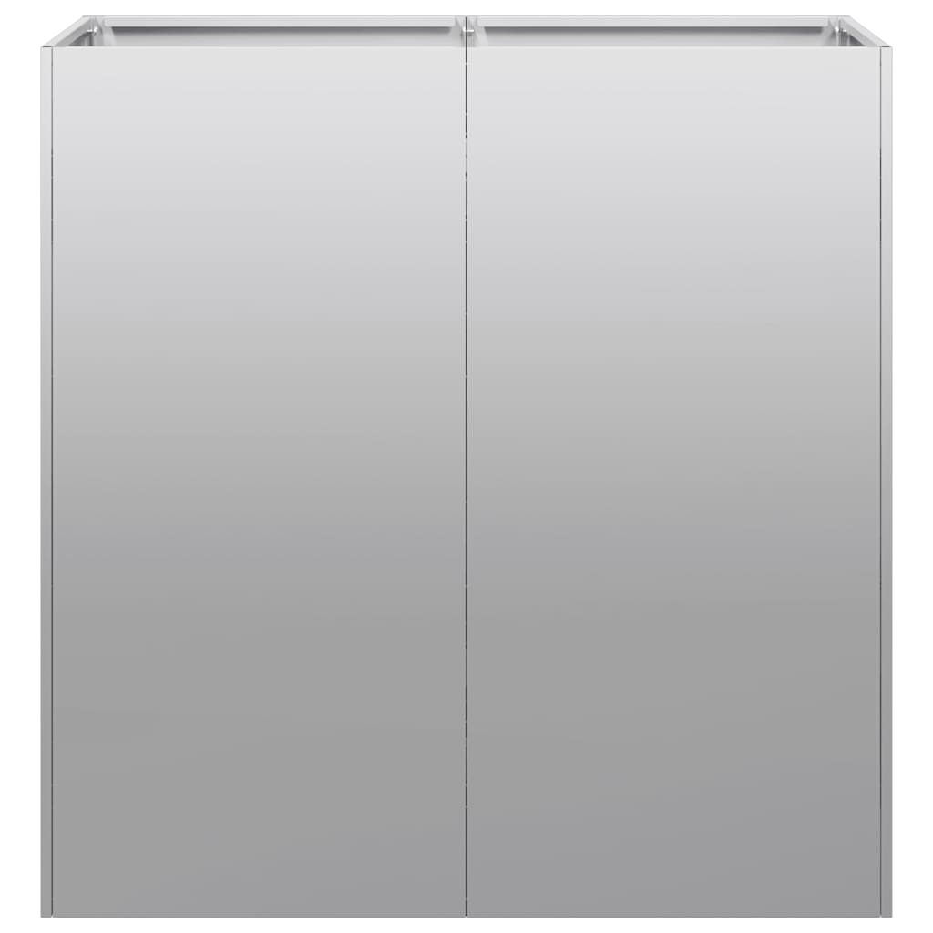 Plantekasse 80x40x80 cm galvanisert stål