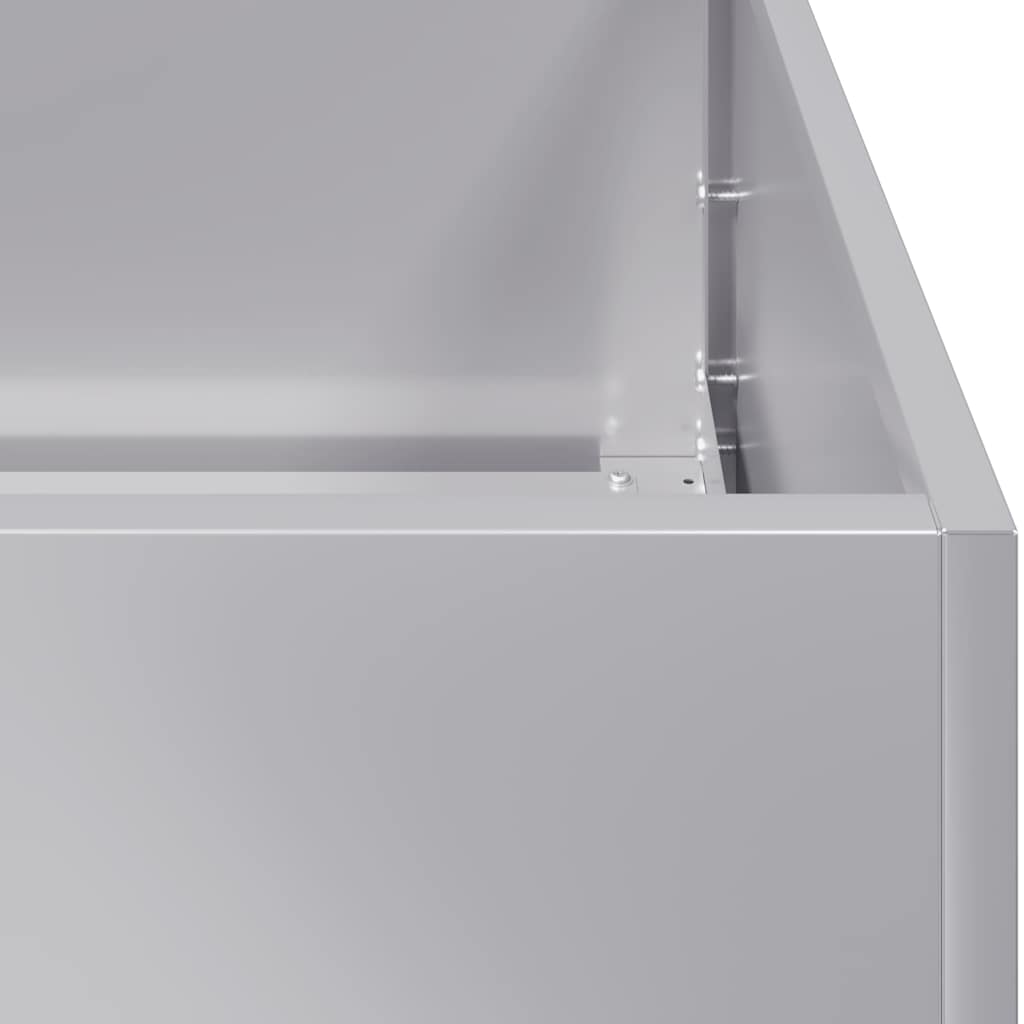 Plantekasse 80x40x80 cm galvanisert stål