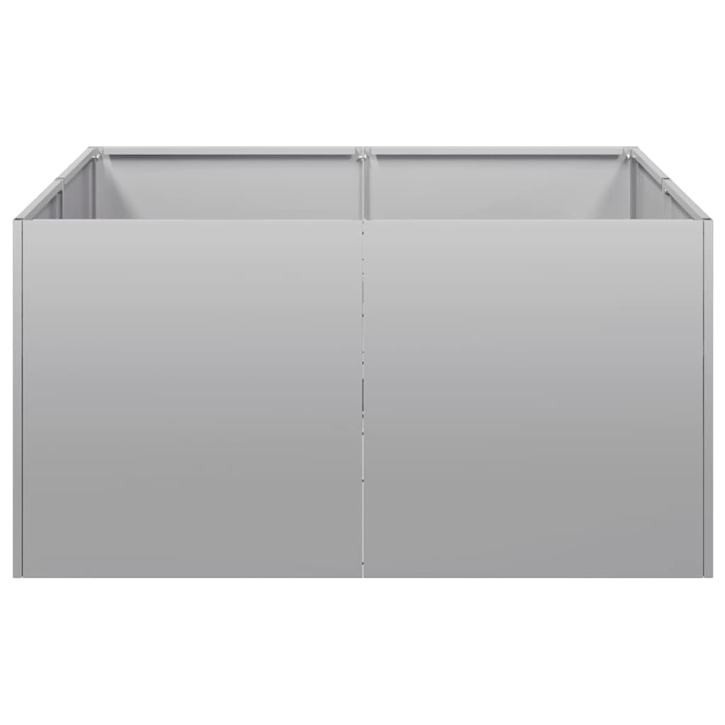 Plantekasse 80x80x40 cm galvanisert stål