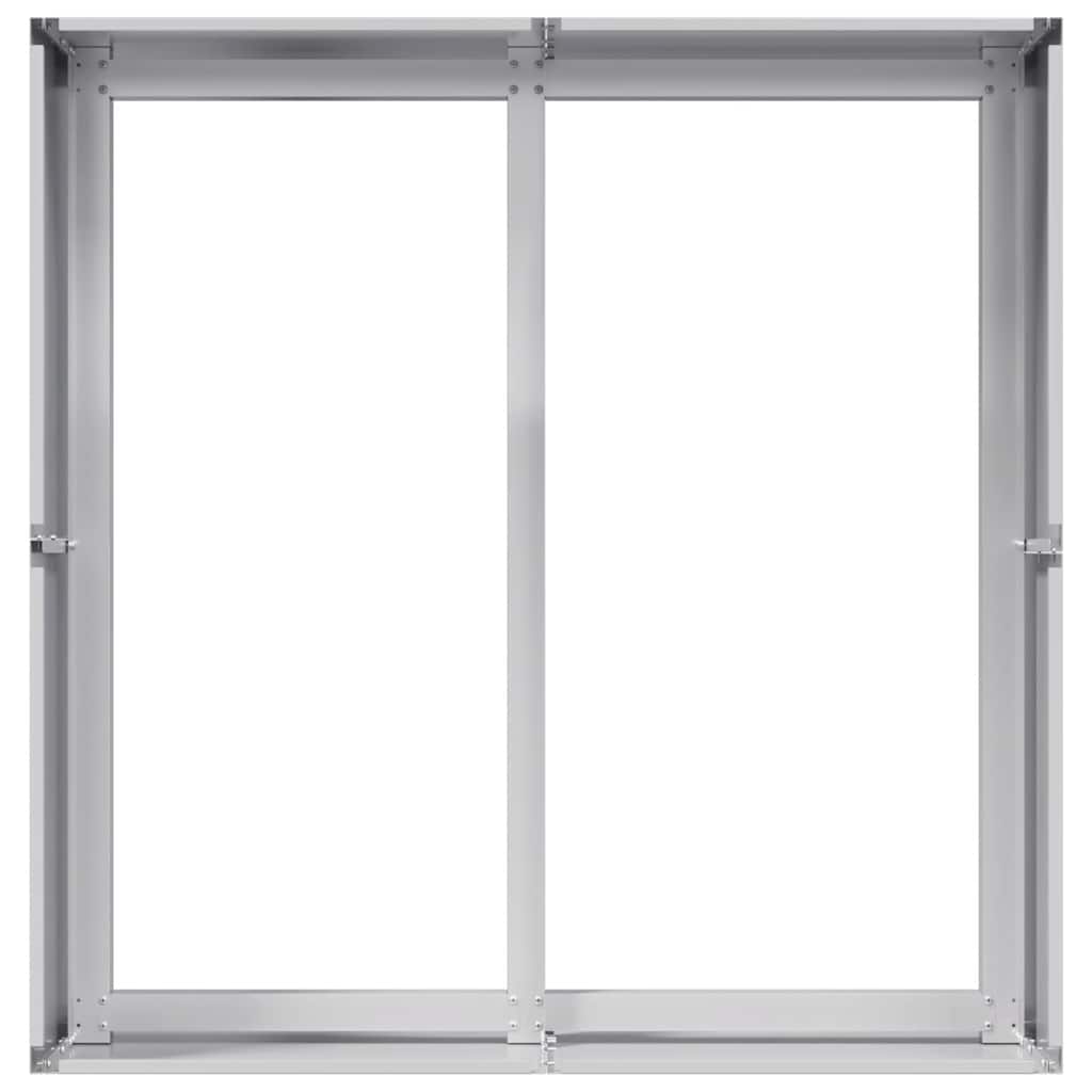 Plantekasse 80x80x40 cm galvanisert stål