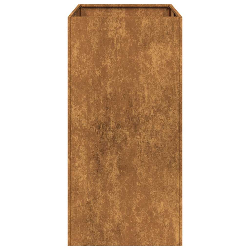 Plantekasse rust 40x80x80 cm forvitringsstål